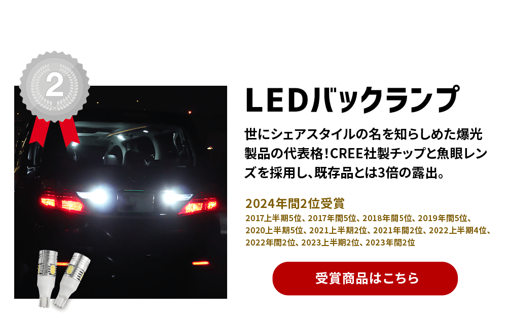 2位　LEDバックランプ